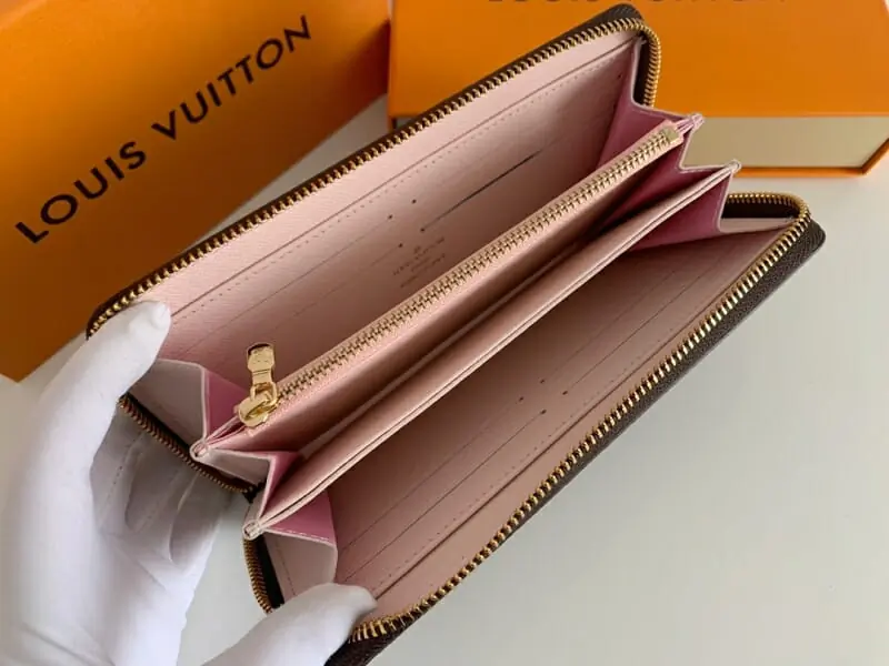 louis vuitton lv portefeuille s in pink pour femme s_a5b5222